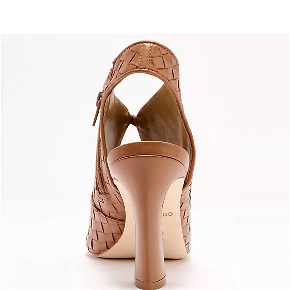NEW BERNARDO women's leonora sandals - medium in luggage antique calf - Picture 3 of 3
